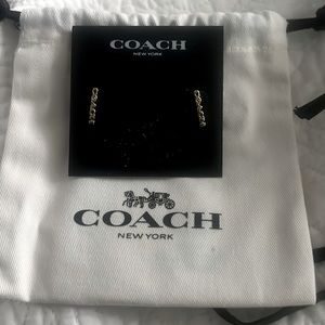 Coach earrings